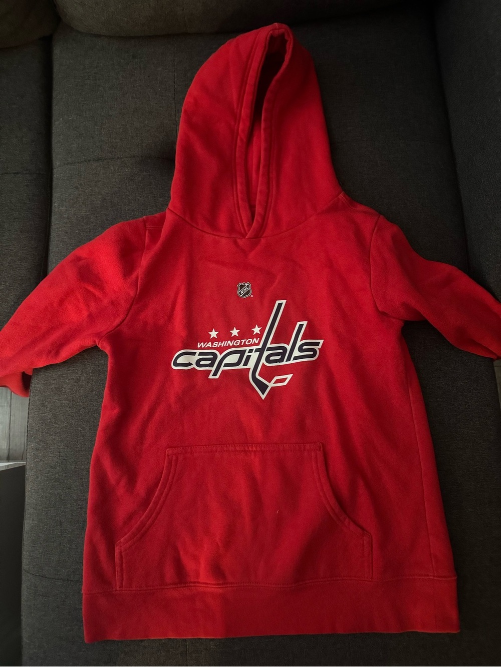 Fanatics Washington Capitals Red Kids Pullover Hoodie